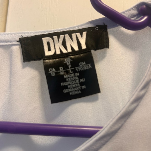 DKNY Light blue Blouse - Picture 1 of 2